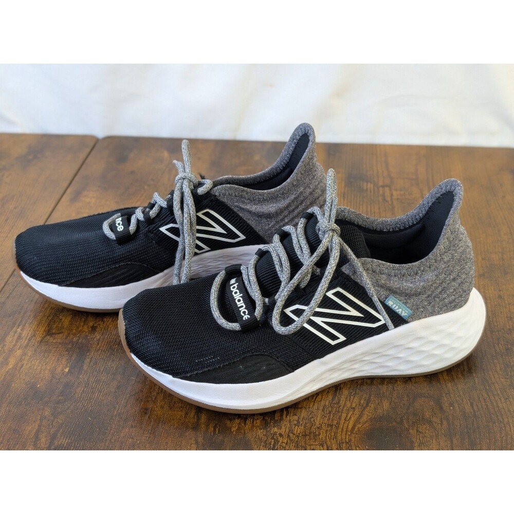 New Balance Perovtk Kids' Black Gray Mesh Sneakers Size 13.5